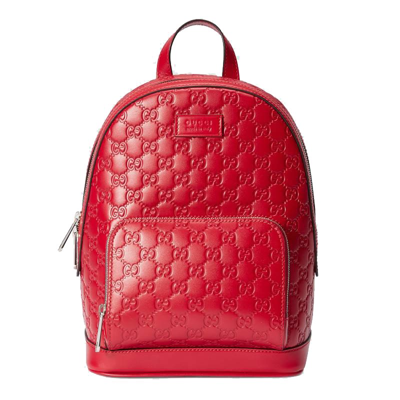gucci backpack leather