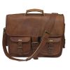 Bullet Blocker NIJ IIIA Leather Nomad Carryall