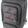 PROSHIELD FLEX - GREY Double-paneled Bulletproof backpack with charging bank.