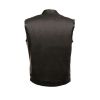 Talos Ballistics NIJ IIIA Bulletproof Menâ€™s Rebel OC Leather Biker Vest