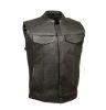 Talos Ballistics NIJ IIIA Bulletproof Men’s Rebel OC Leather Biker Vest