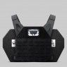 AR Freeman Plate Carrier with Armor Package Black (Plates: (2) Level III 9"x 9" Flat, Base Coat (7-8 weeks))