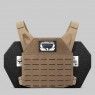 AR Freeman Plate Carrier with Armor Package (Plates: (2) Level III 9"x 9" Flat, Base Coat (7-8 weeks))