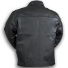 Talos Ballistics NIJ IIIA Bulletproof Menâ€™s Falcon Leather Jacket