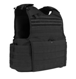 Talos Ballistics NIJ IIIA Bulletproof Reaper Tactical Vest. Black (Color: Black)