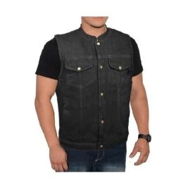 Talos Ballistics NIJ IIIA Bulletproof Denim Vest (Color: Denim, size: Small)